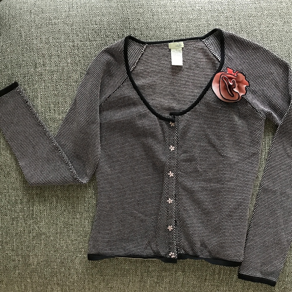 Anthropologie Odille Rose Cardigan